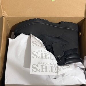 SMITH Men's Black Rugged Boots